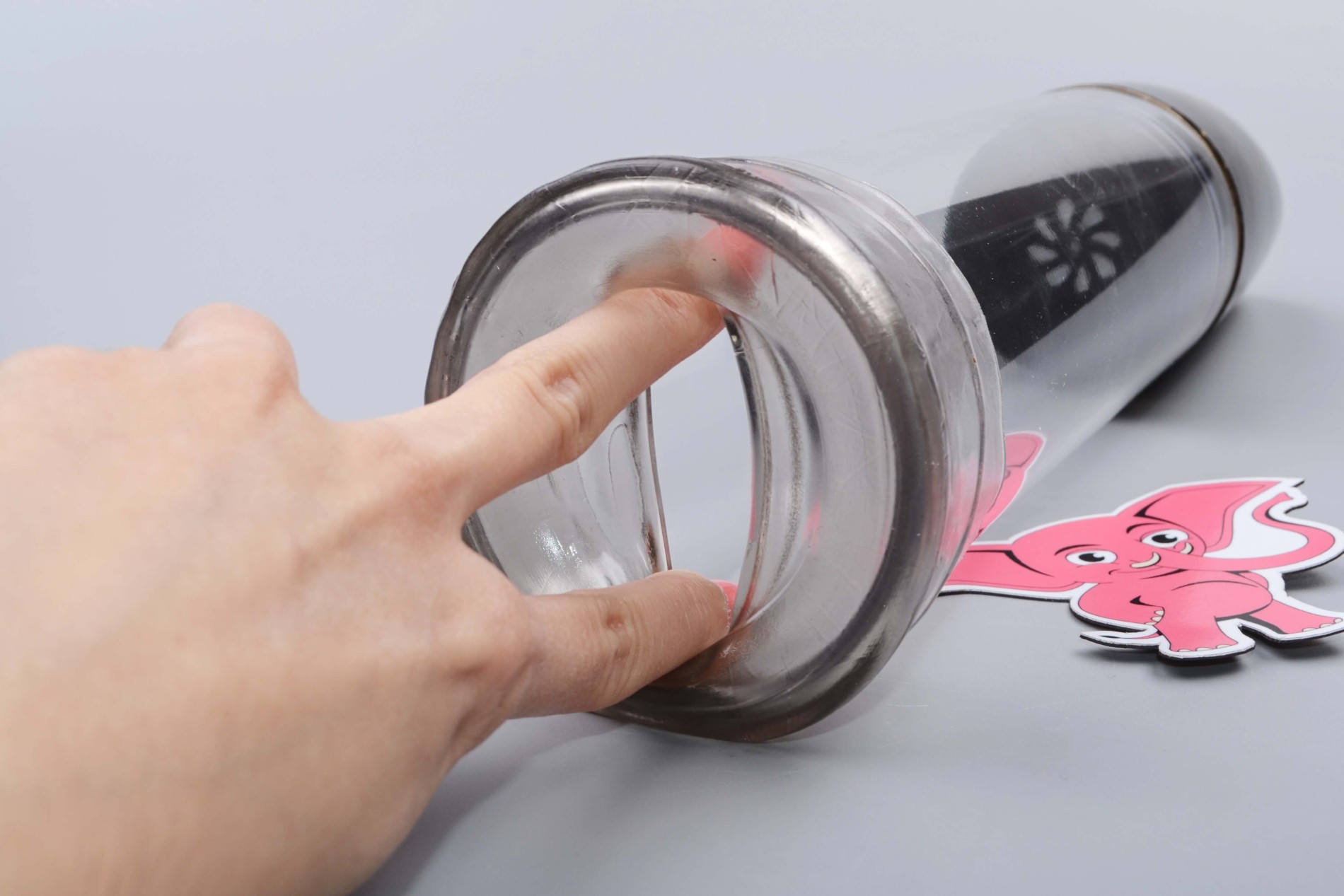 Vakuová pumpa s masturbačním návlekem SoloSuction Pro