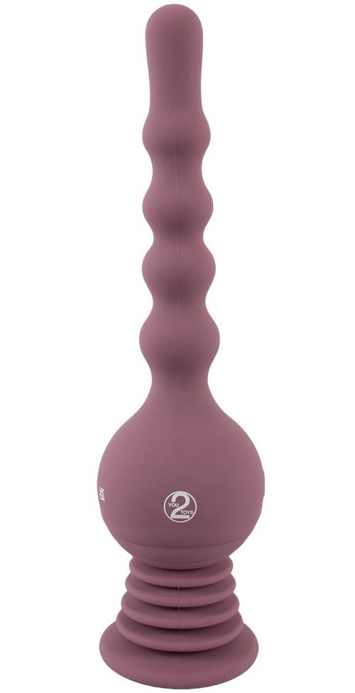 Anální gyro vibrátor Turbo Shaker Anal Lover s dálkovým ovládáním (27,7 cm)