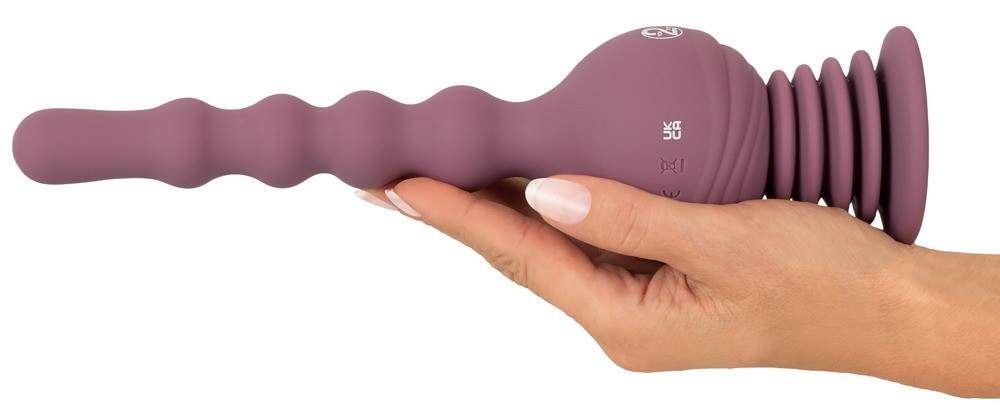 Anální gyro vibrátor Turbo Shaker Anal Lover s dálkovým ovládáním (27,7 cm)
