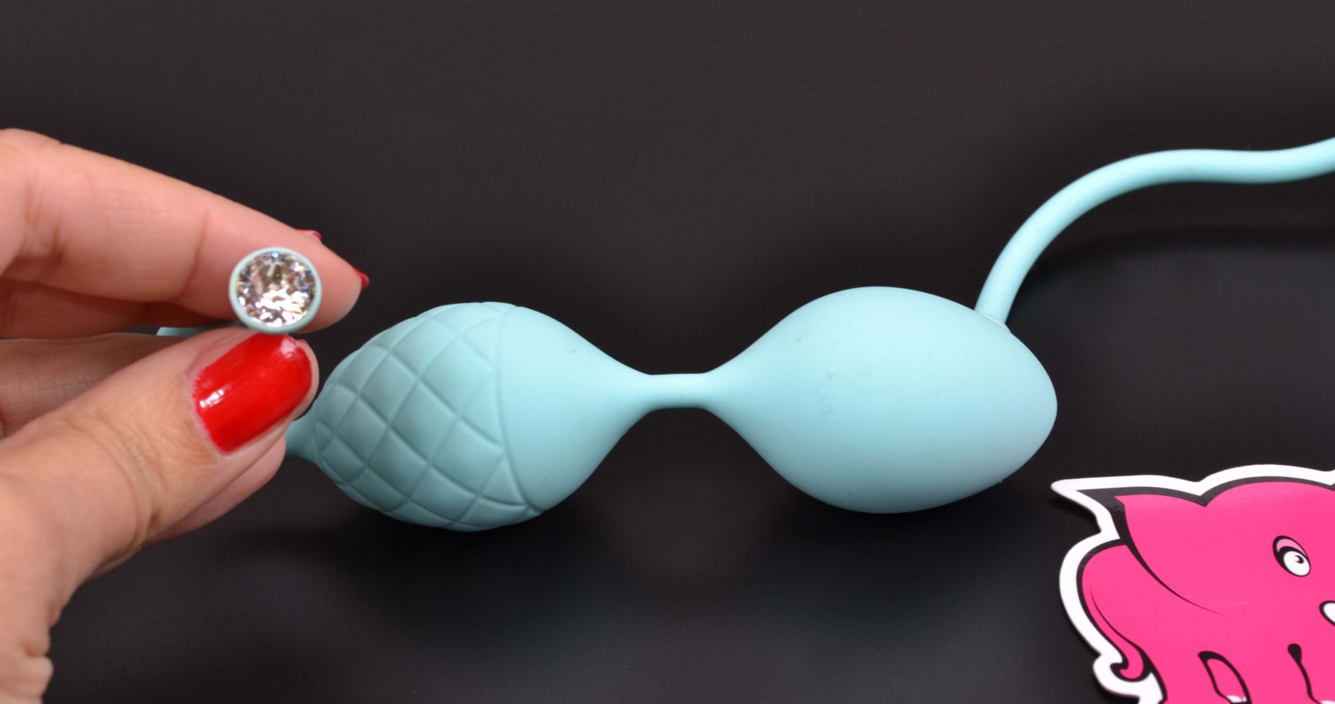 Venušiny kuličky Gentle Diamond – sada 2 pomůcek