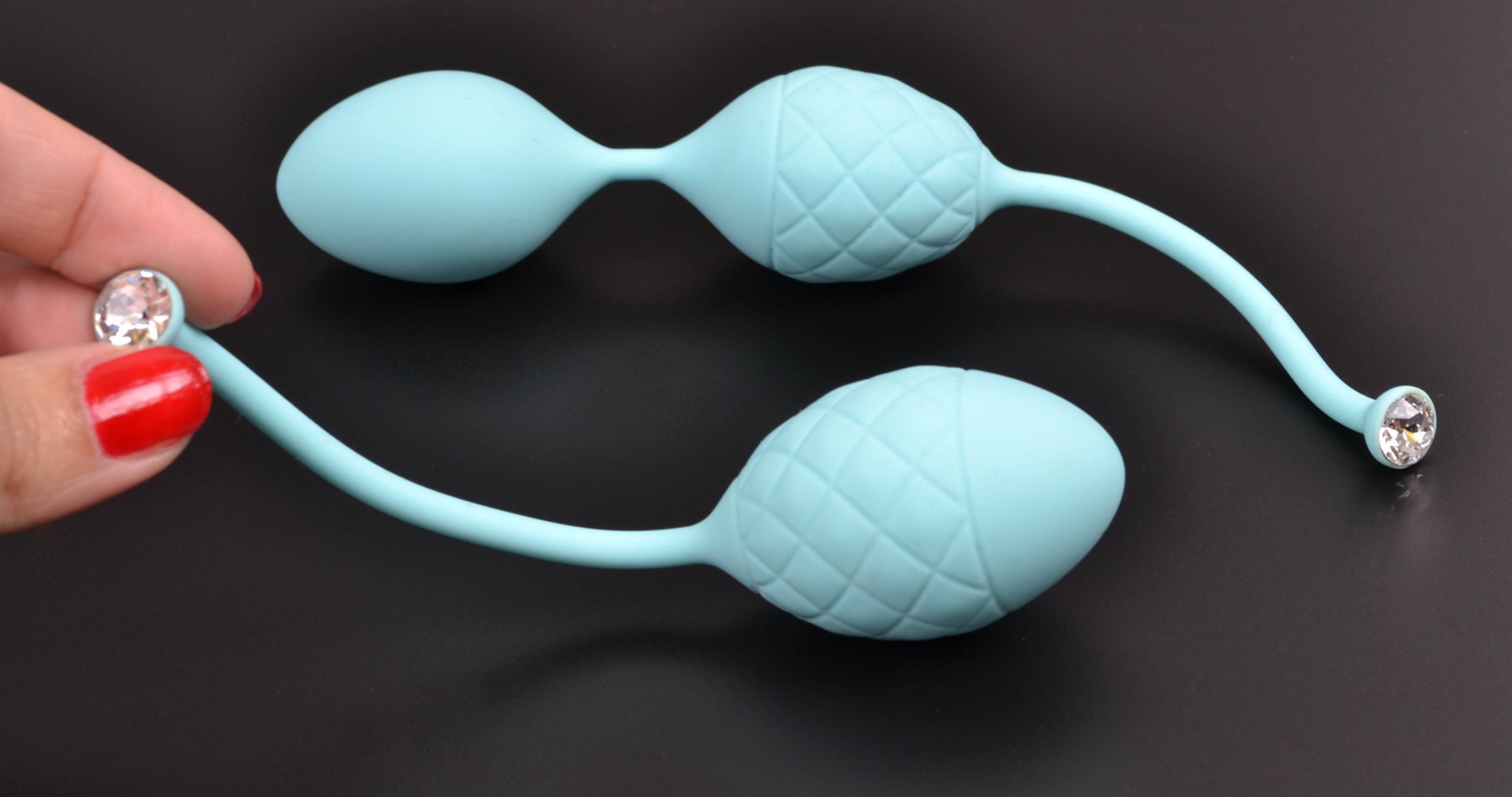 Venušiny kuličky Gentle Diamond – sada 2 pomůcek