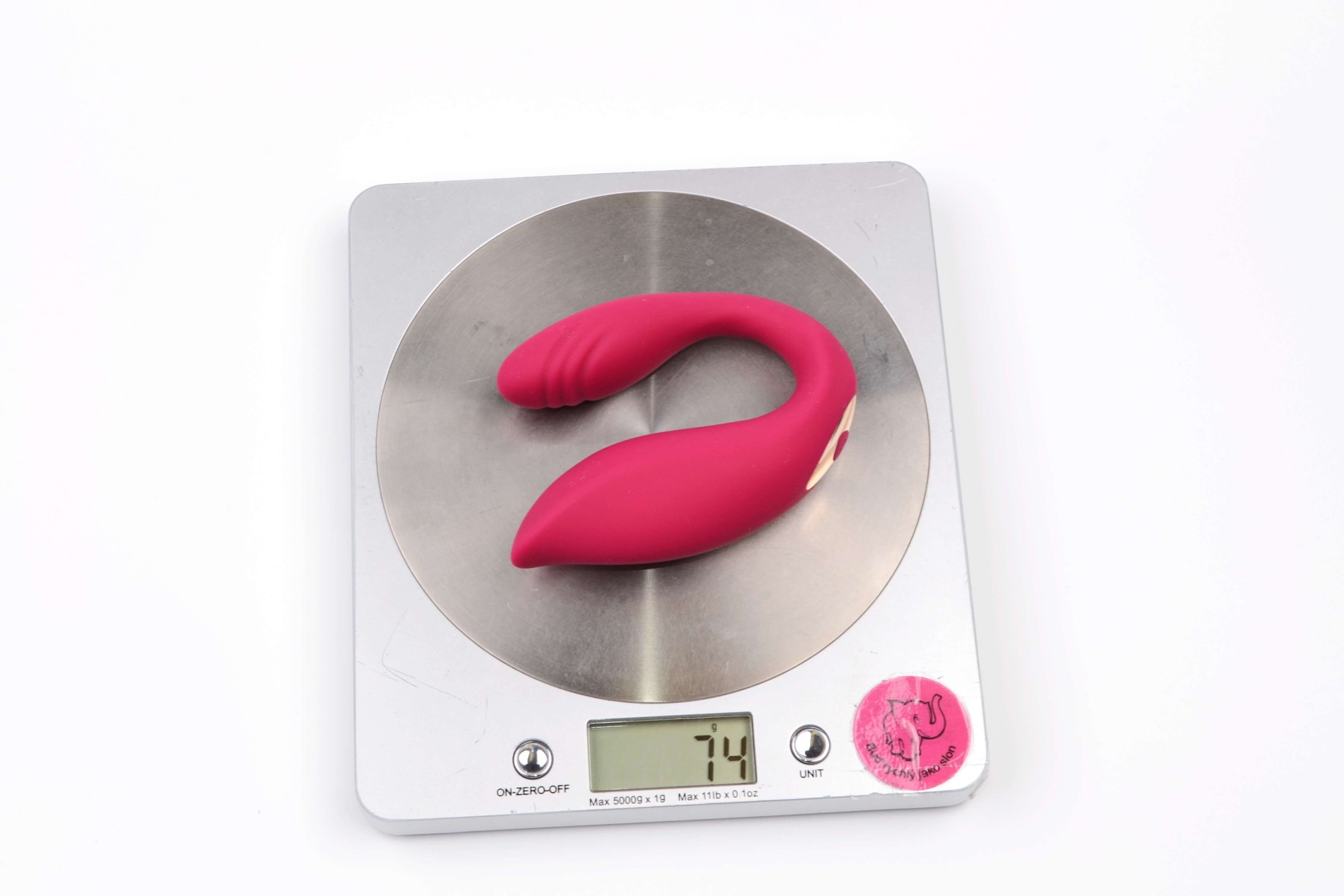 Párový vibrátor Viva s dálkovým ovládáním, váha