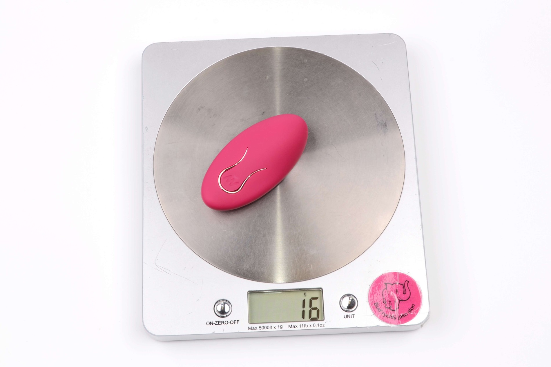 Párový vibrátor Viva s dálkovým ovládáním, váha