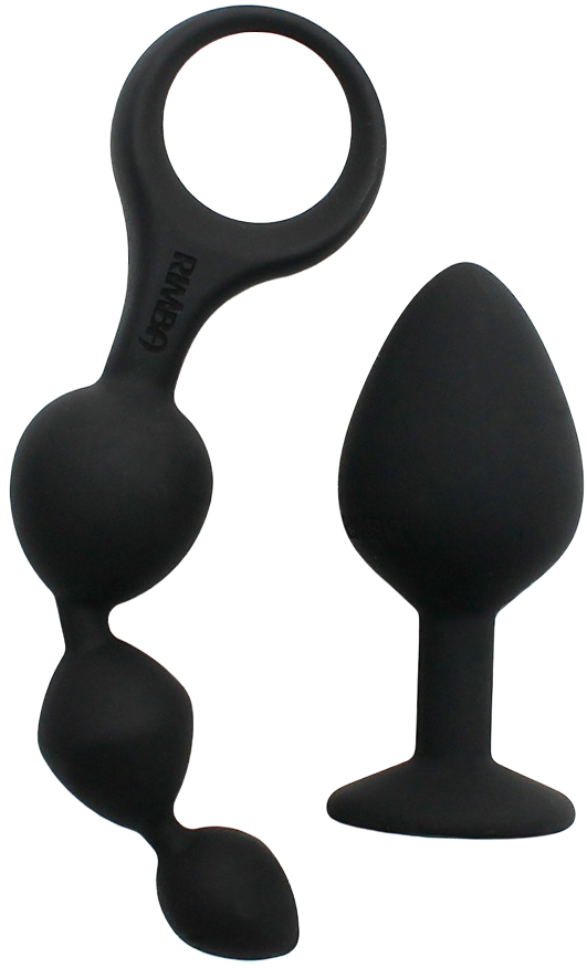 Anální sada Barcelona Duo Pleasure, černá