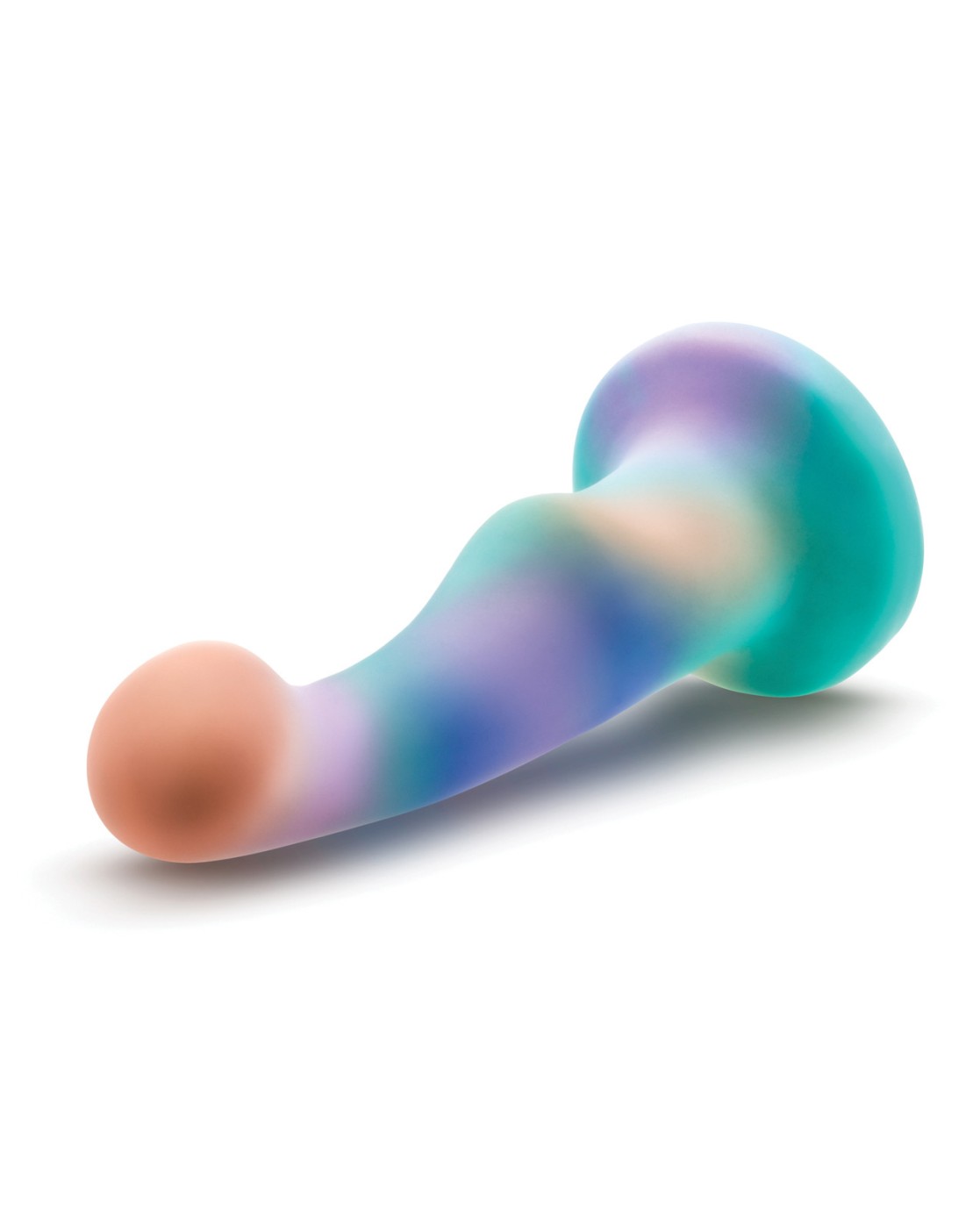 Silikonové dildo s přísavkou Opal Dreams Aqua (15,2 cm)