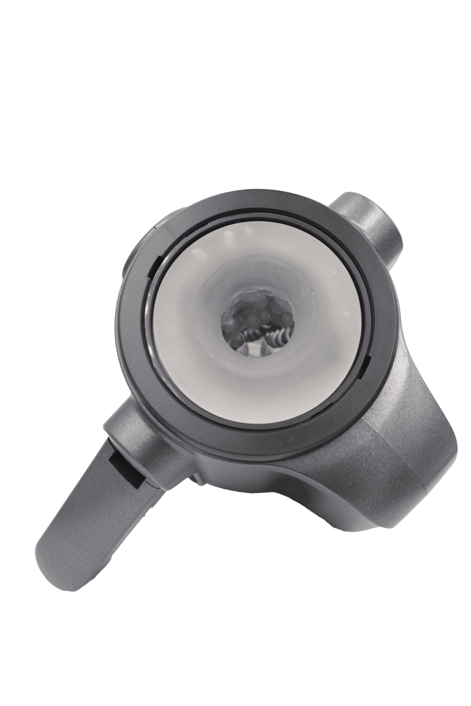 Automatický přirážecí masturbátor D Rush + dárek erekční kroužky + masturbátor Notchy + tlumivý lubrikační gel