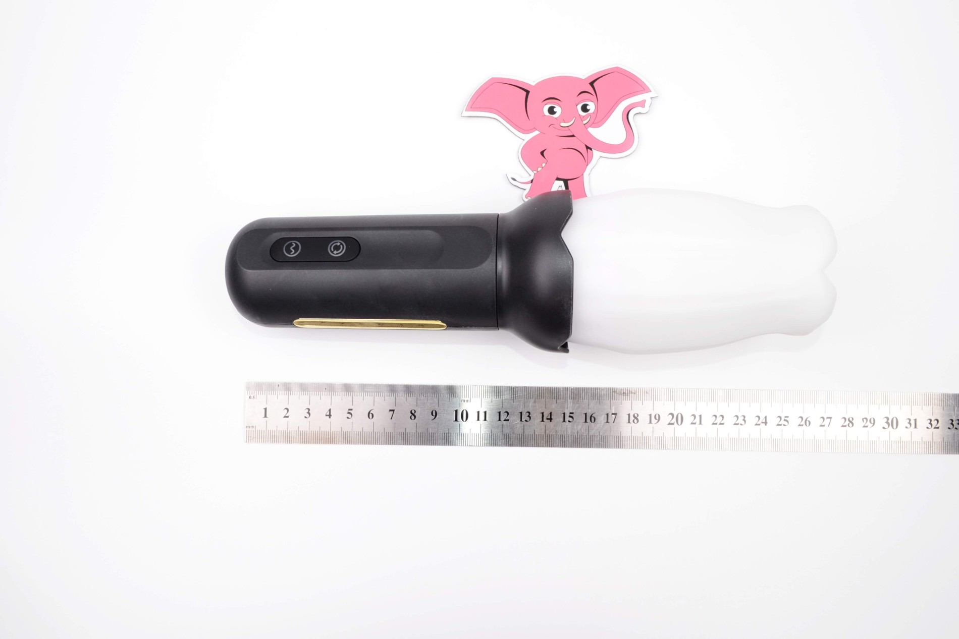 Automatický rotační masturbátor Twirl Mate (25,5 cm), rozměry