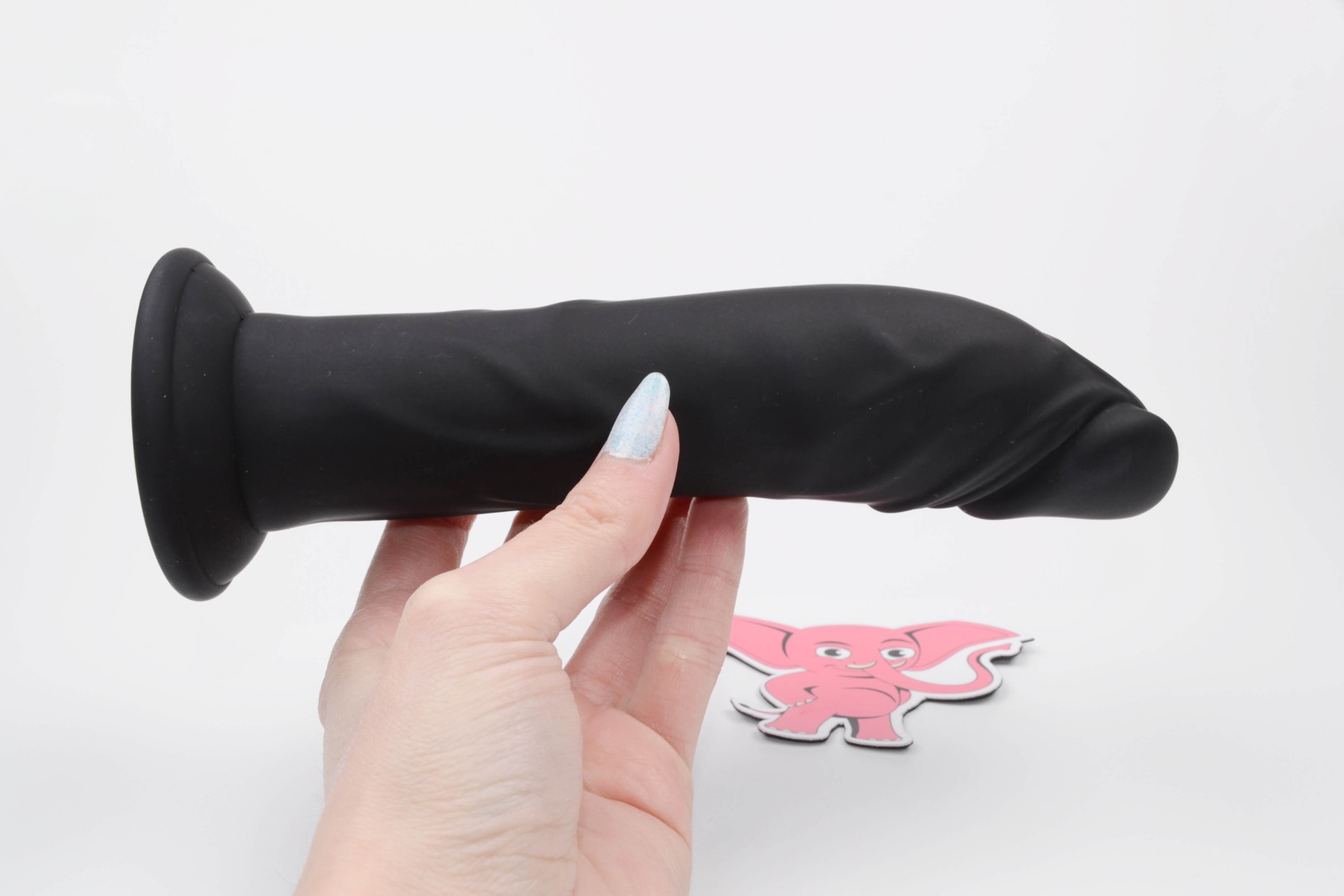 Silikonový vibrátor s přísavkou Mister A (19 cm)