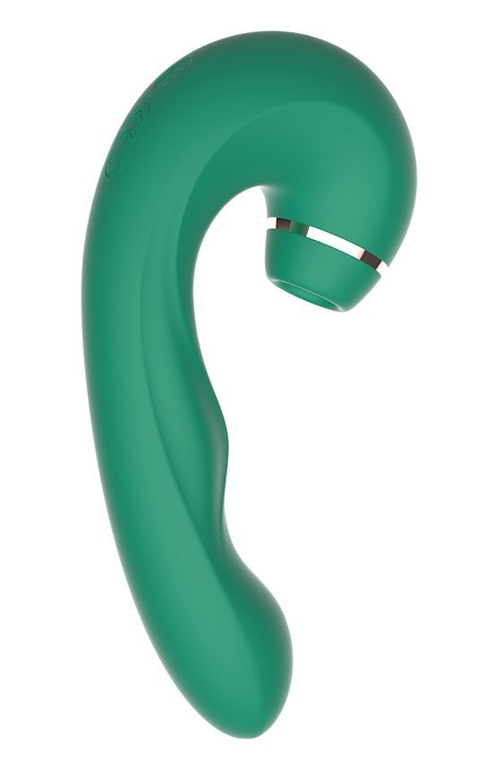 Tlakový vibrátor Climax Combo Curve (16 cm)