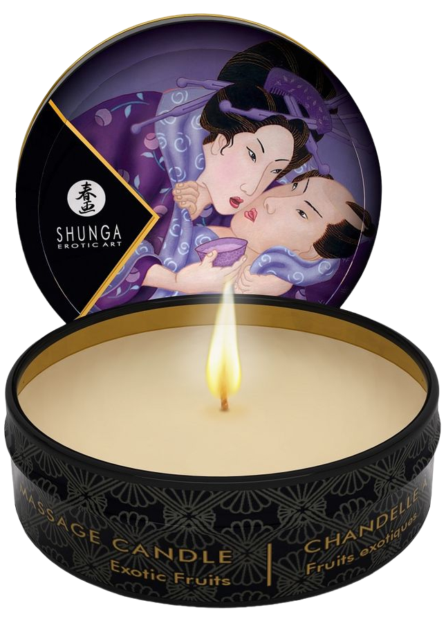 SHUNGA - Mini Caress by Candlelight Exotic Fruits Massage Candle 30 ml