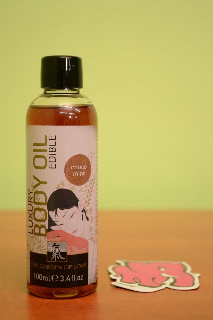 Shiatsu čokoláda máta - jedlý olej 100ml