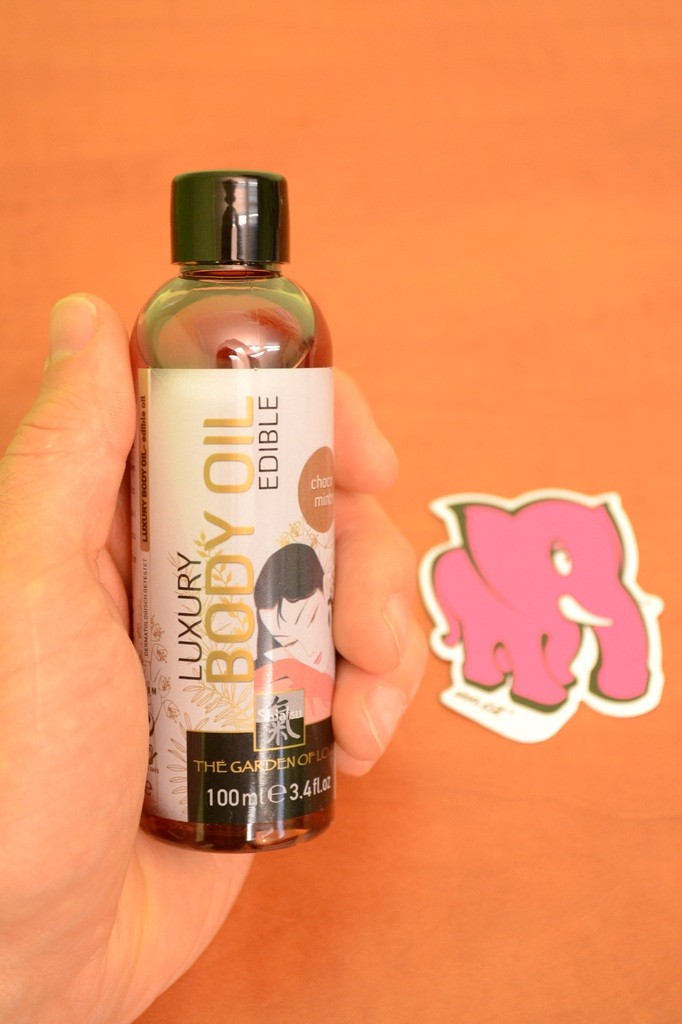 Shiatsu čokoláda máta - jedlý olej 100ml