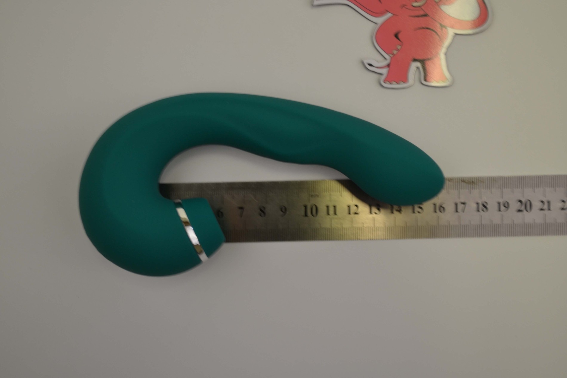 Tlakový vibrátor Climax Combo Curve (16 cm)