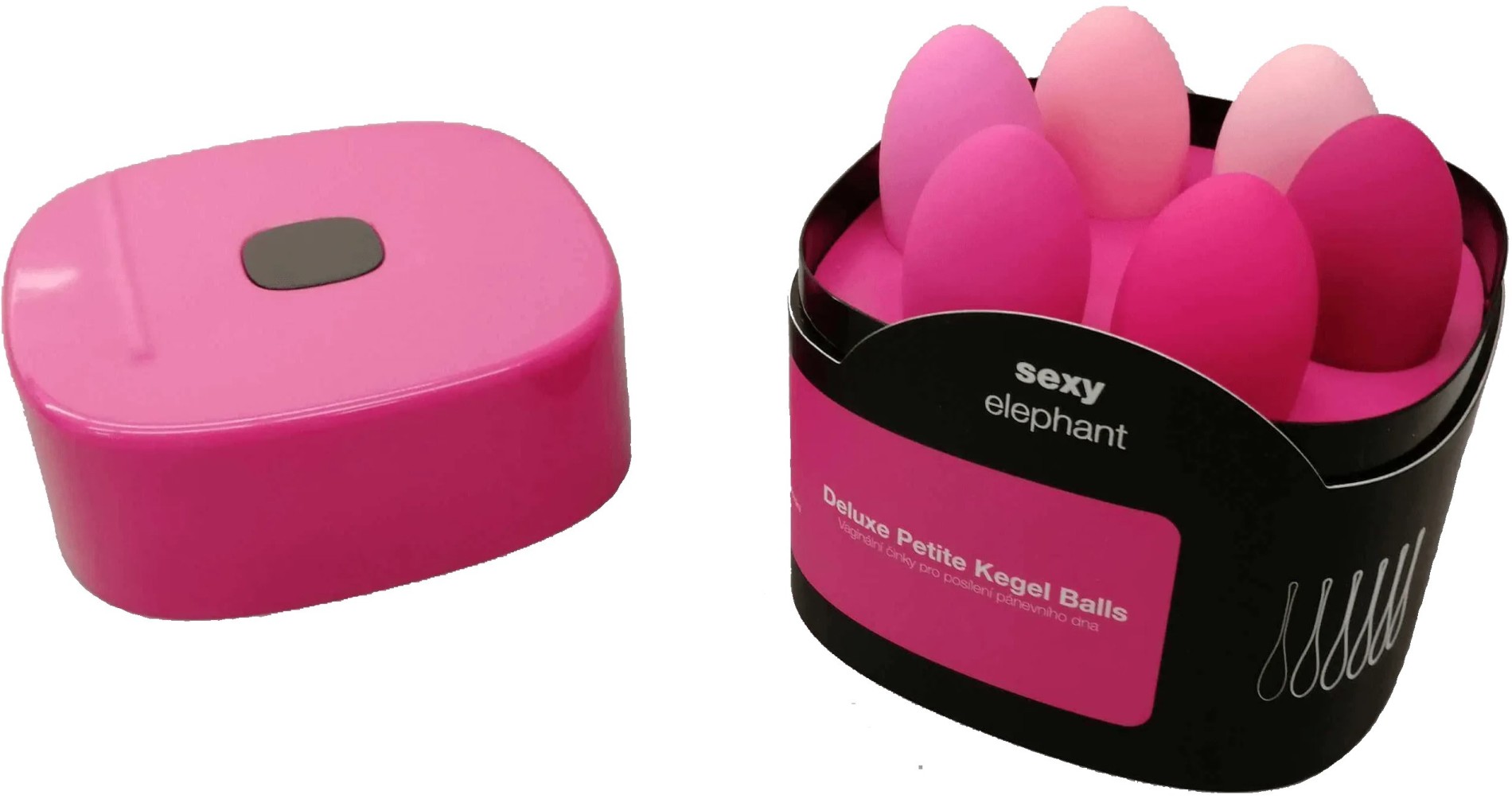 Sada vaginálních činek Deluxe Petite Kegel Balls