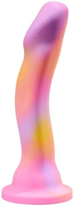 Silikonové dildo s přísavkou Sun's Out Pink (19,5 cm)