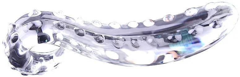Skleněné dildo Tantric Touch (20 cm)