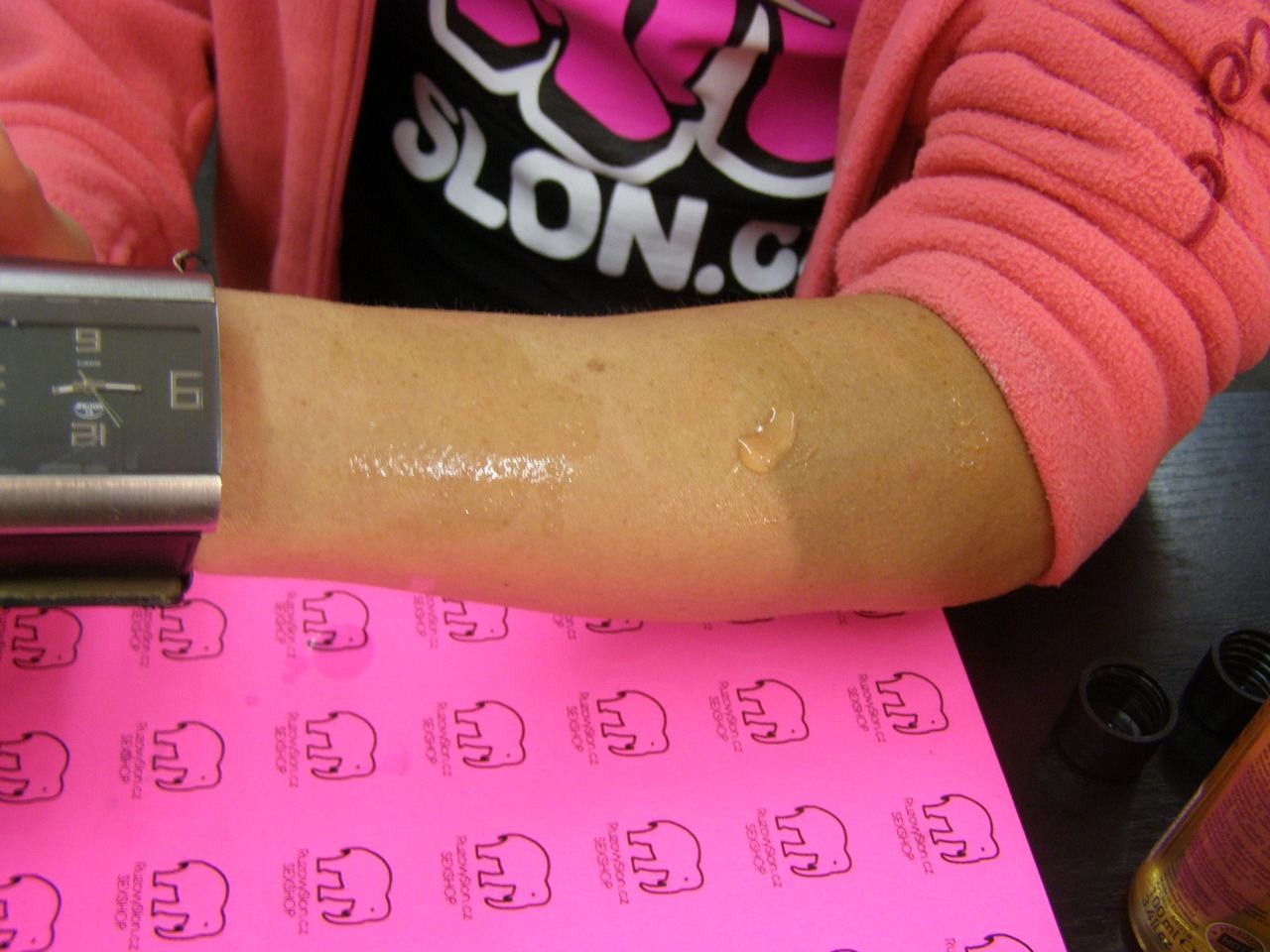 Shiatsu čokoláda máta - jedlý olej 100ml