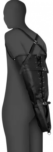 Vak na spoutání rukou Lace-up Full Sleeve Arm Restraint