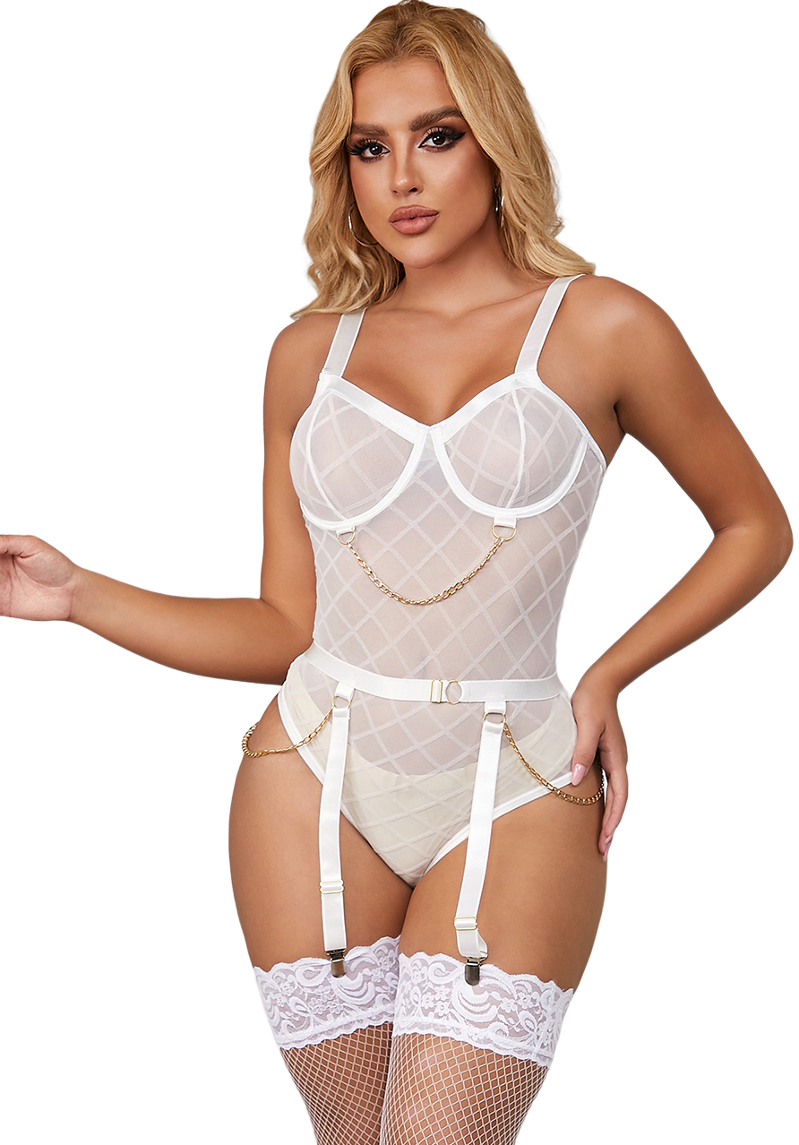 Průsvitné body Mesh Chain