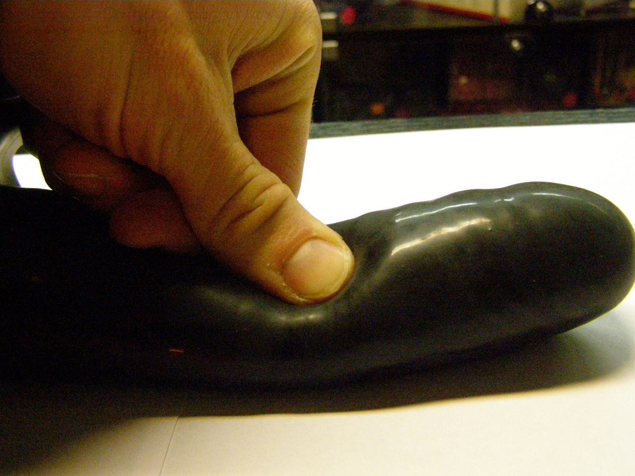 Latexové kalhotky s vnějším penisem