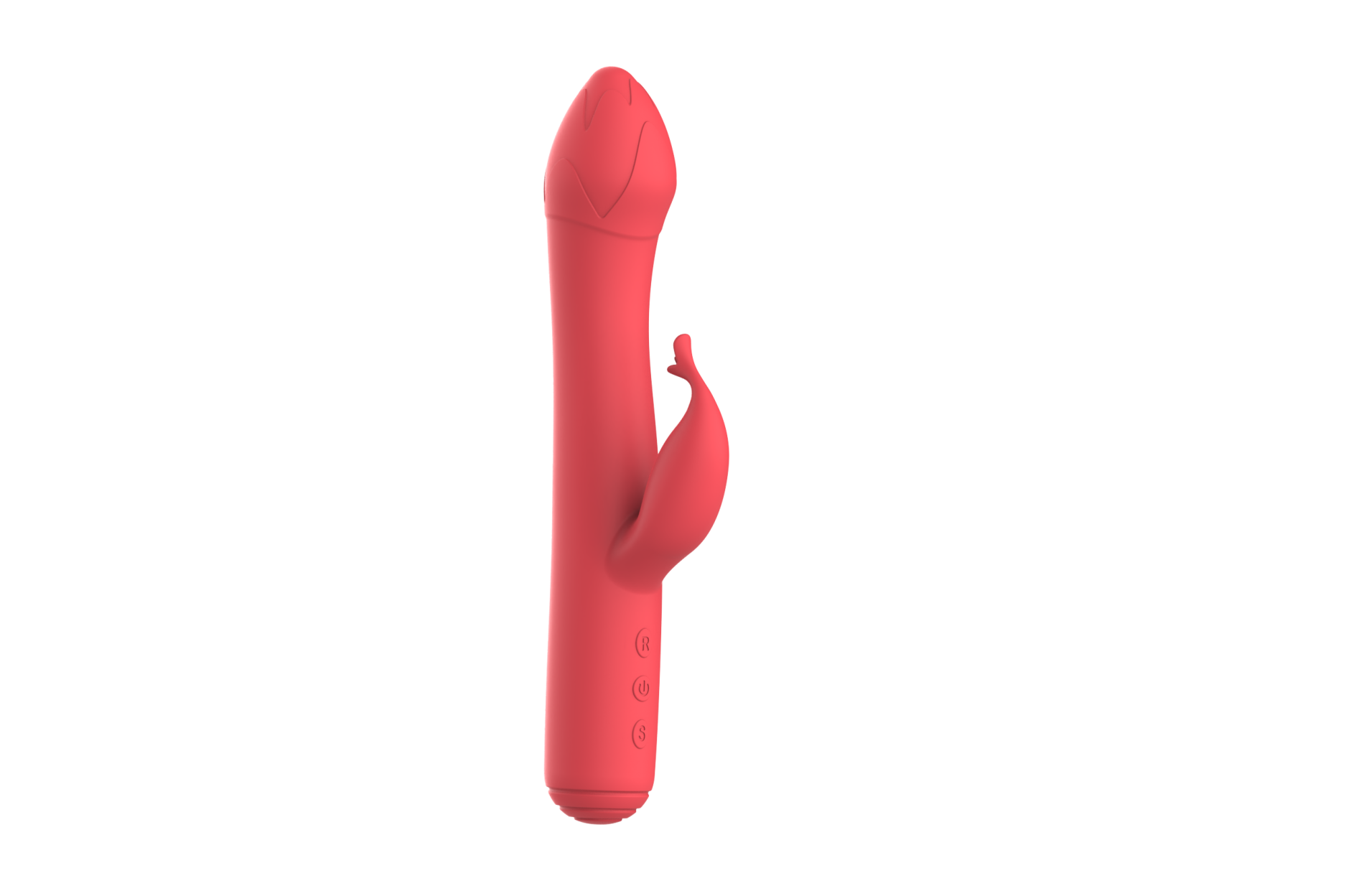 Vibrátor s výběžkem na klitoris Tulip (22 cm)