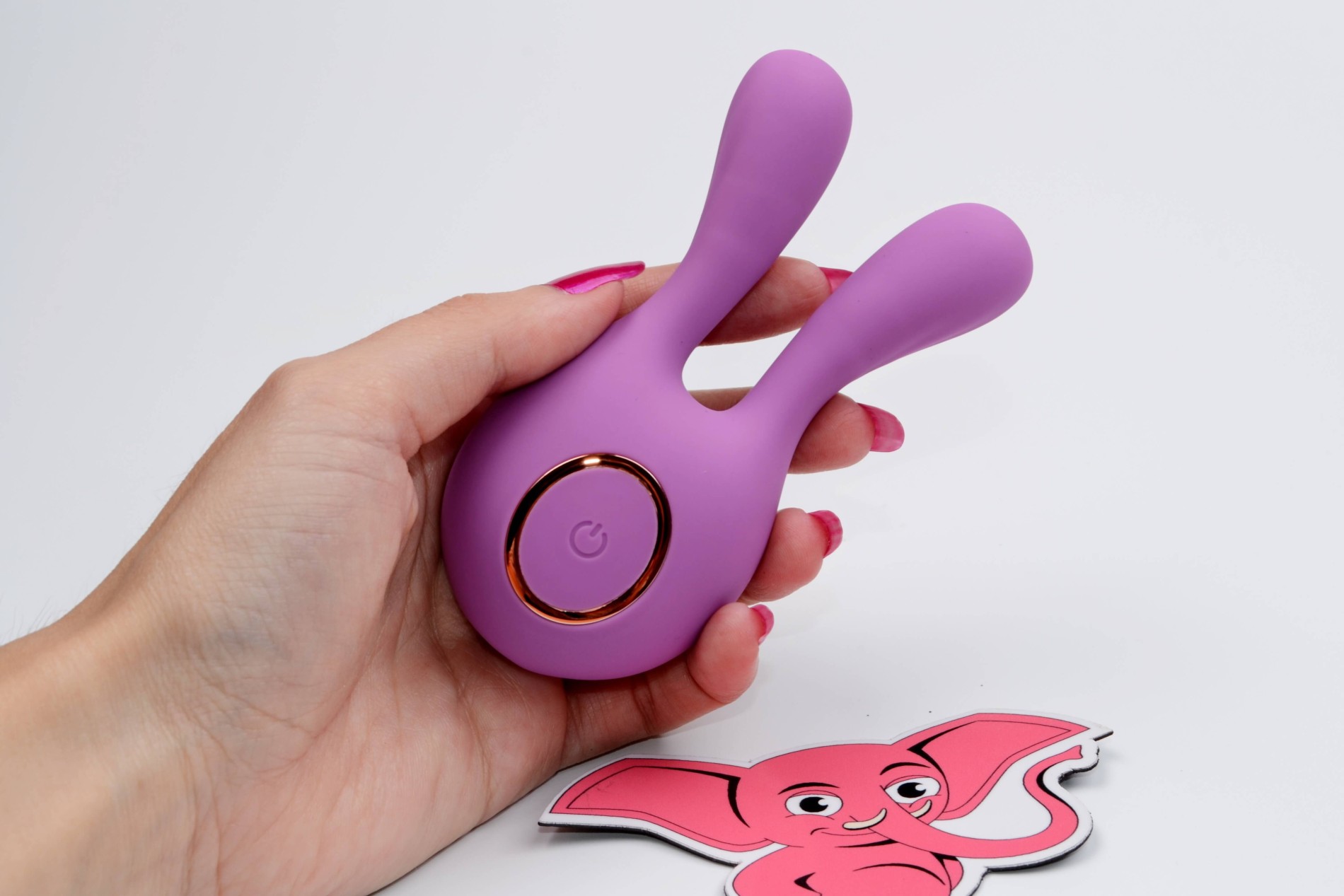 Ouškový vibrátor Little Bunny (10,2 cm)