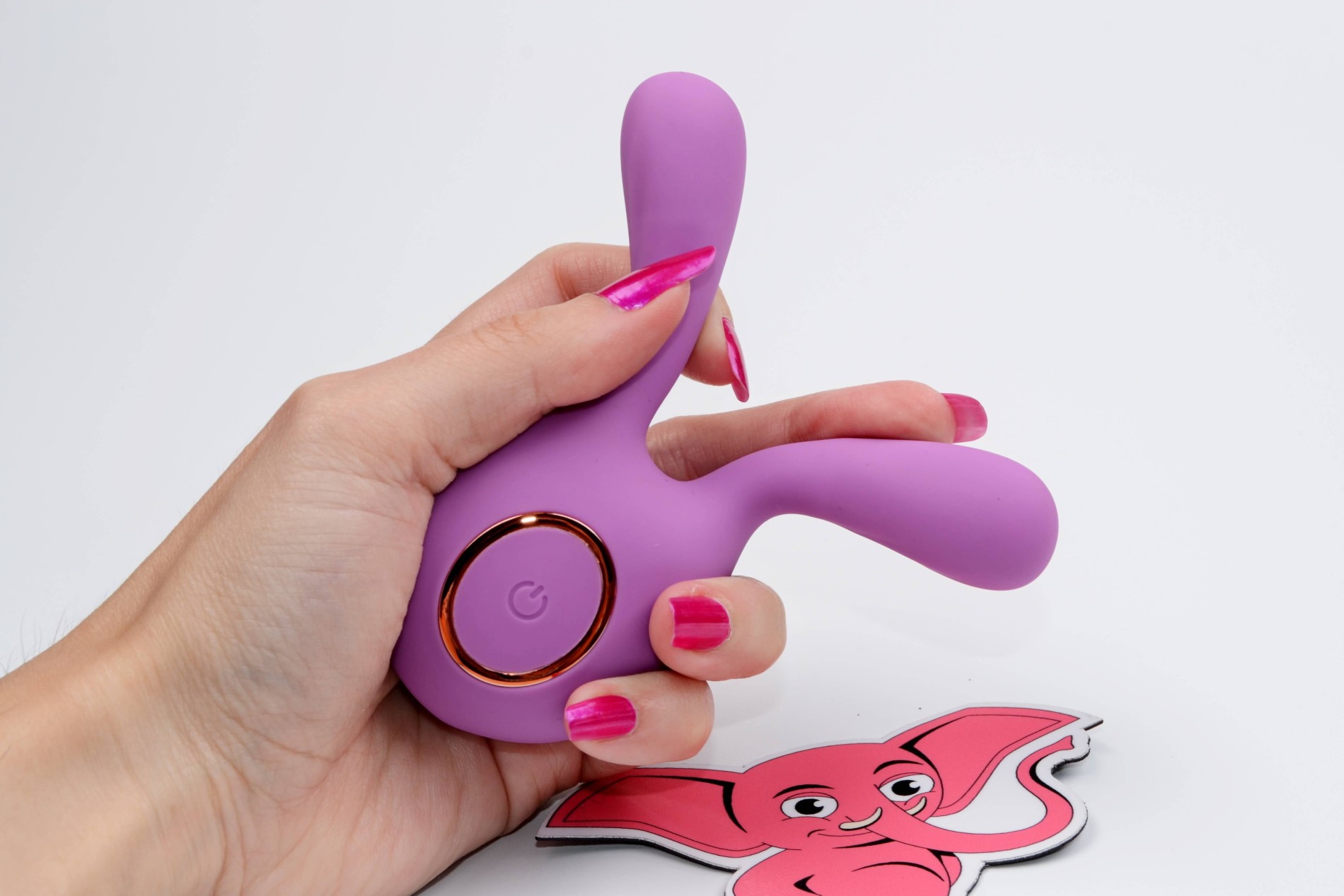 Ouškový vibrátor Little Bunny (10,2 cm)