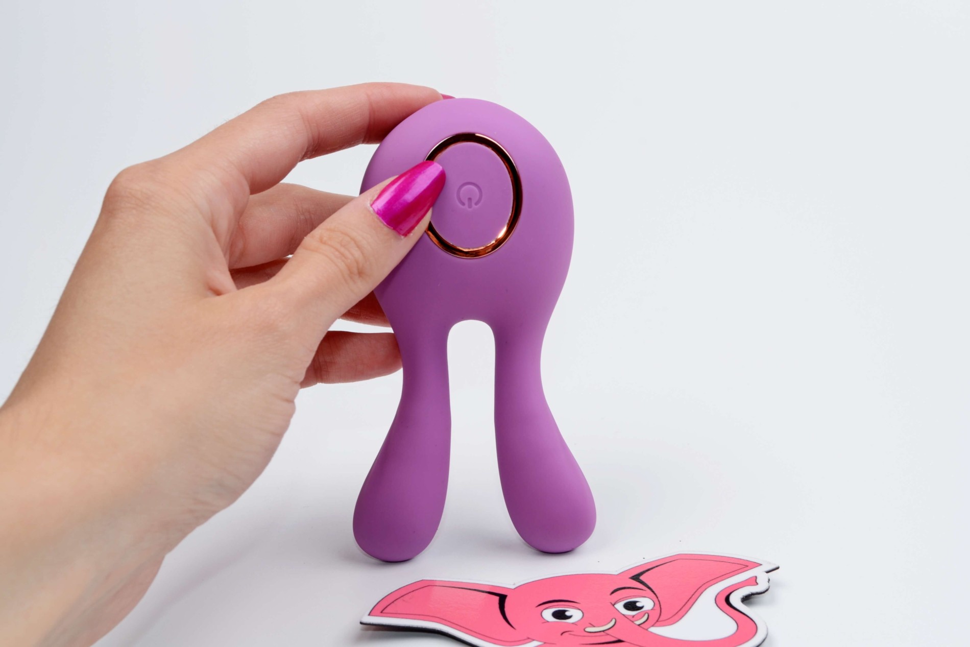 Ouškový vibrátor Little Bunny (10,2 cm)