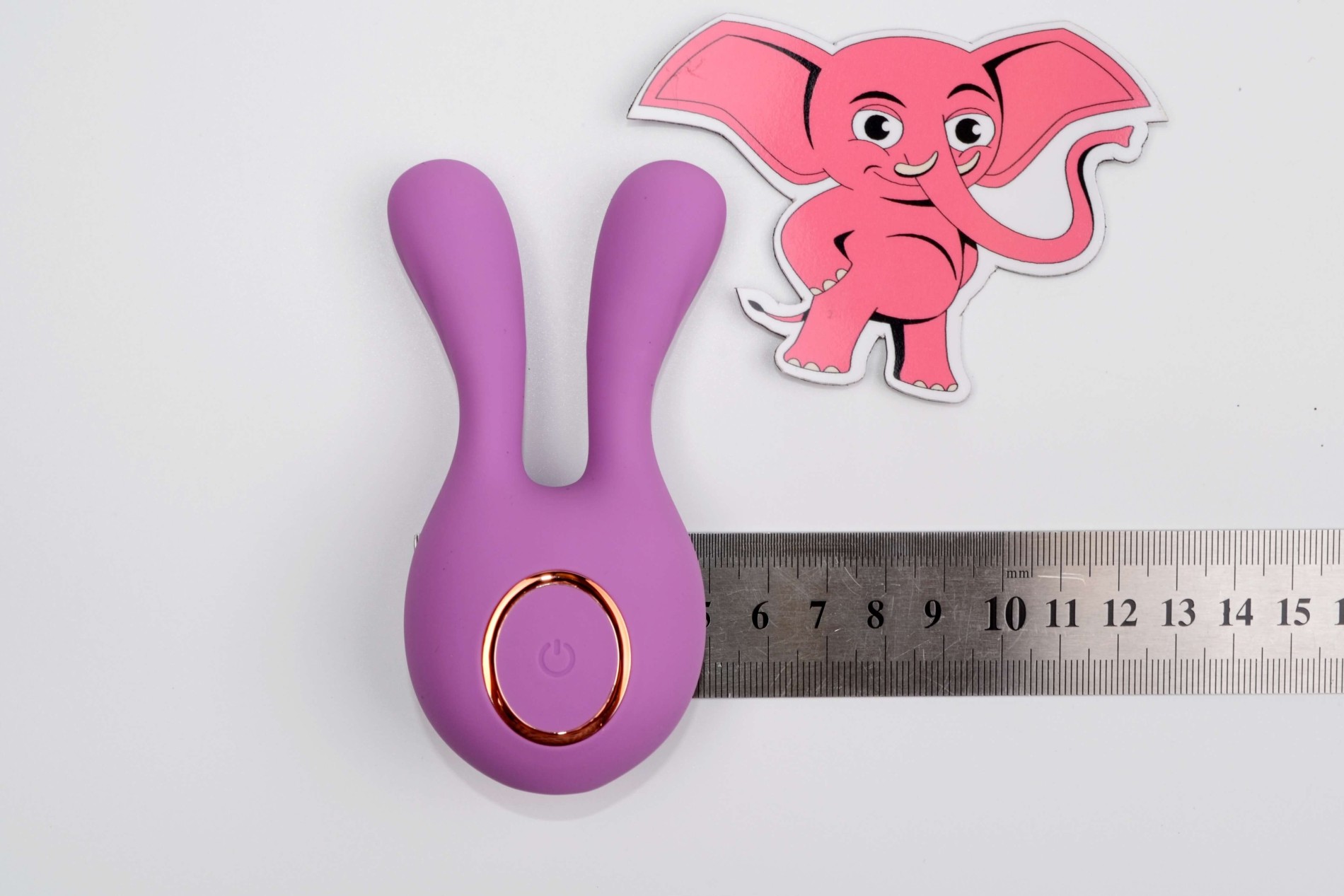 Ouškový vibrátor Little Bunny (10,2 cm)