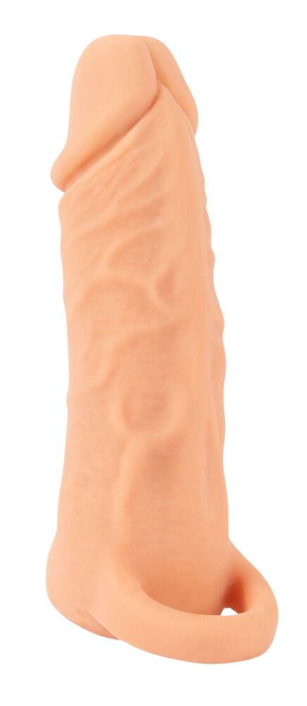 Prodlužovací masturbátor Nature Skin 2v1 Extension MEDIUM