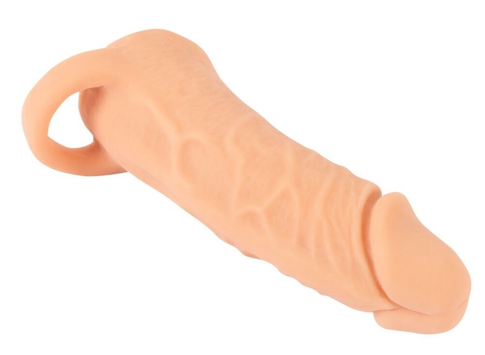 Prodlužovací masturbátor Nature Skin 2v1 Extension MEDIUM