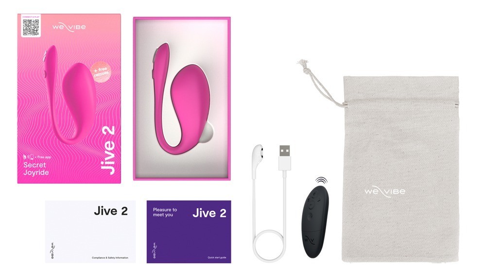 We-Vibe Jive vibrační vajíčko s dálkovým ovládáním a mobilní aplikací
