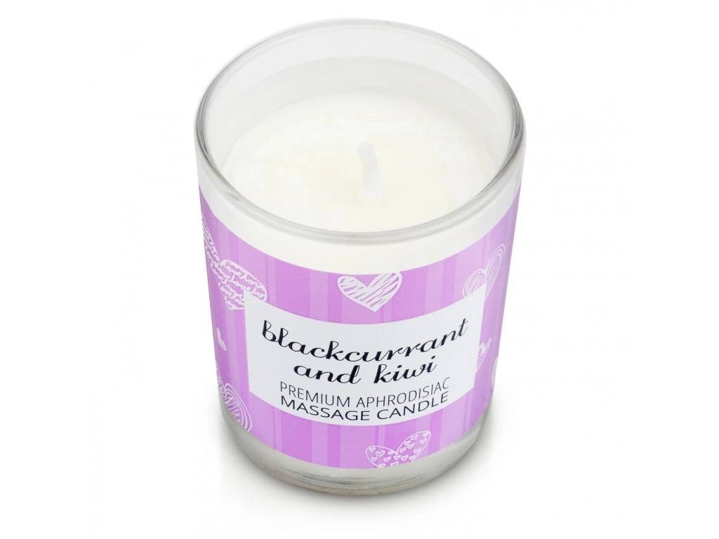 Masážní svíčka na tělo MAGNETIFICO - Enjoy it! Blackcurrant and kiwi
