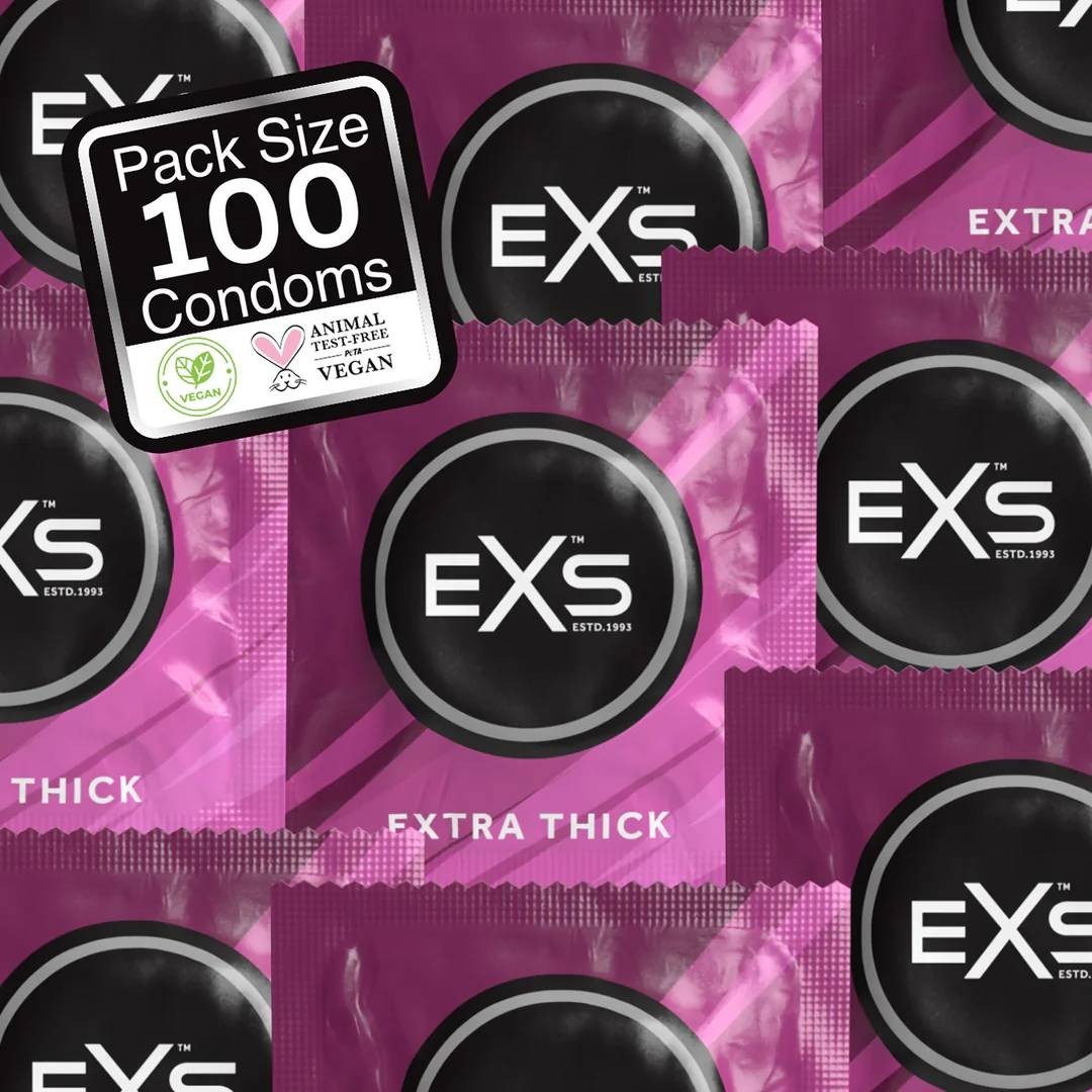 EXS Extra Thick – zesílené kondomy (100 ks)