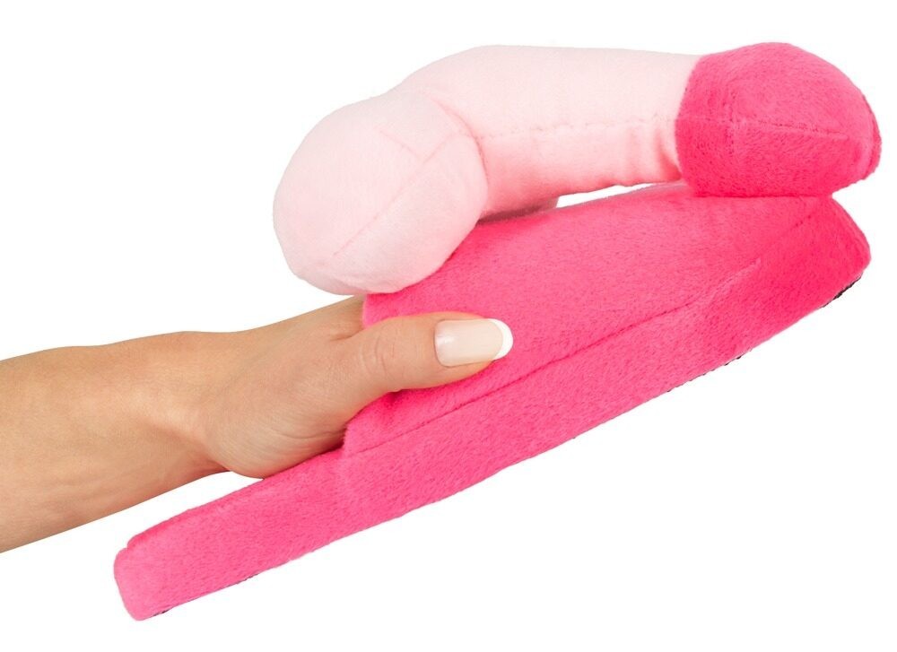 Plush Slippers Penis