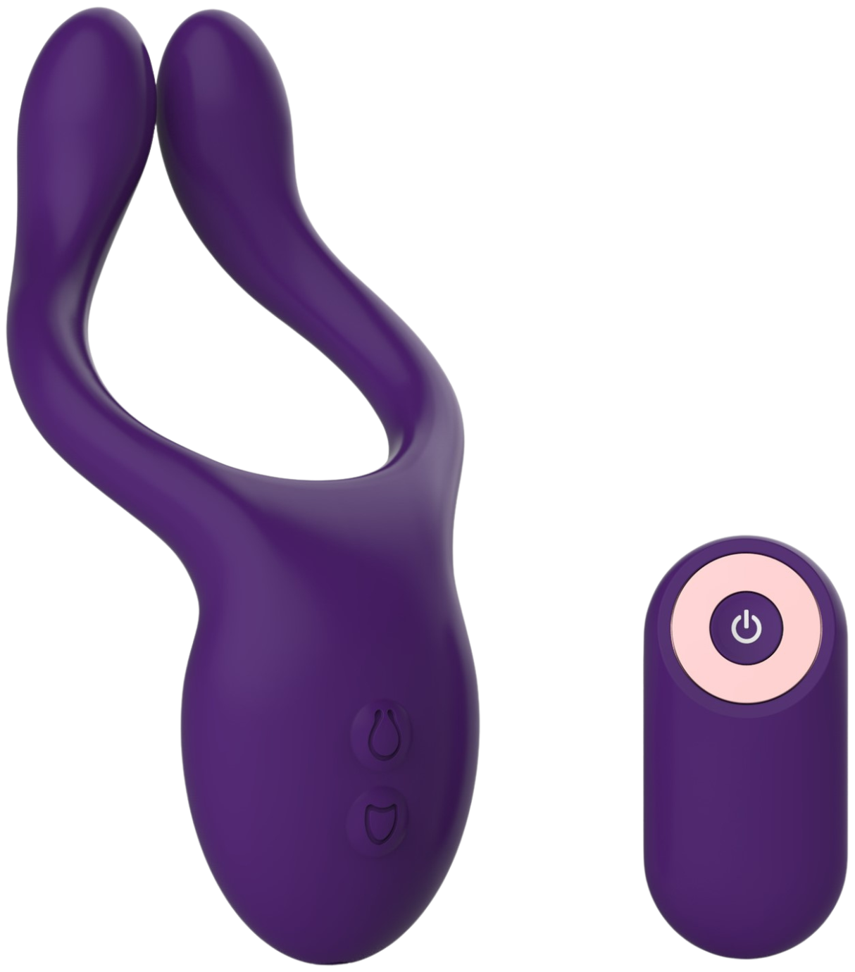 Párový vibrátor Double-Sided s dálkovým ovládáním (13,5 cm)