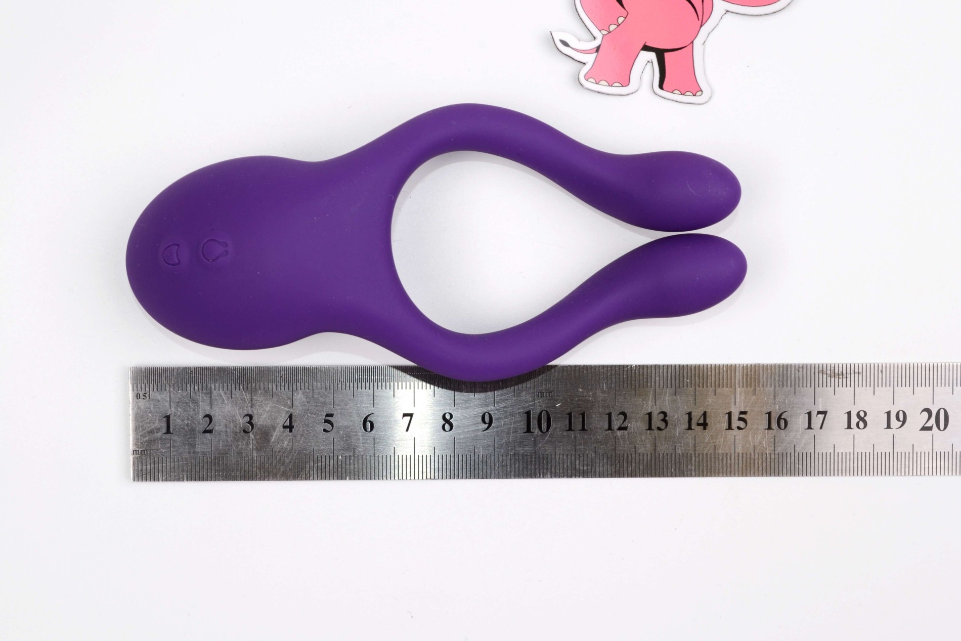 Párový vibrátor Double-Sided s dálkovým ovládáním (15 cm)