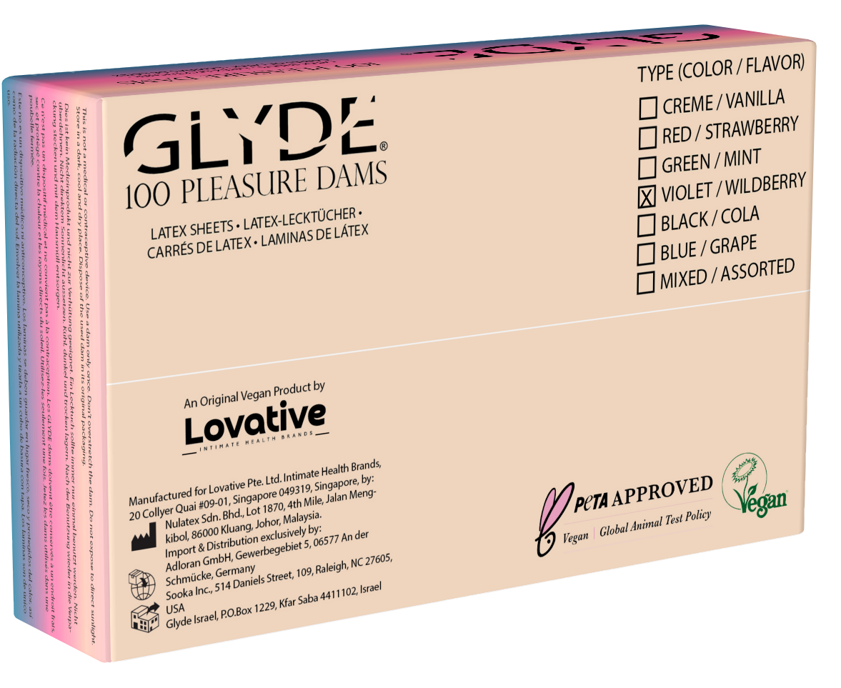 Glyde Dams Wildberry 100´s