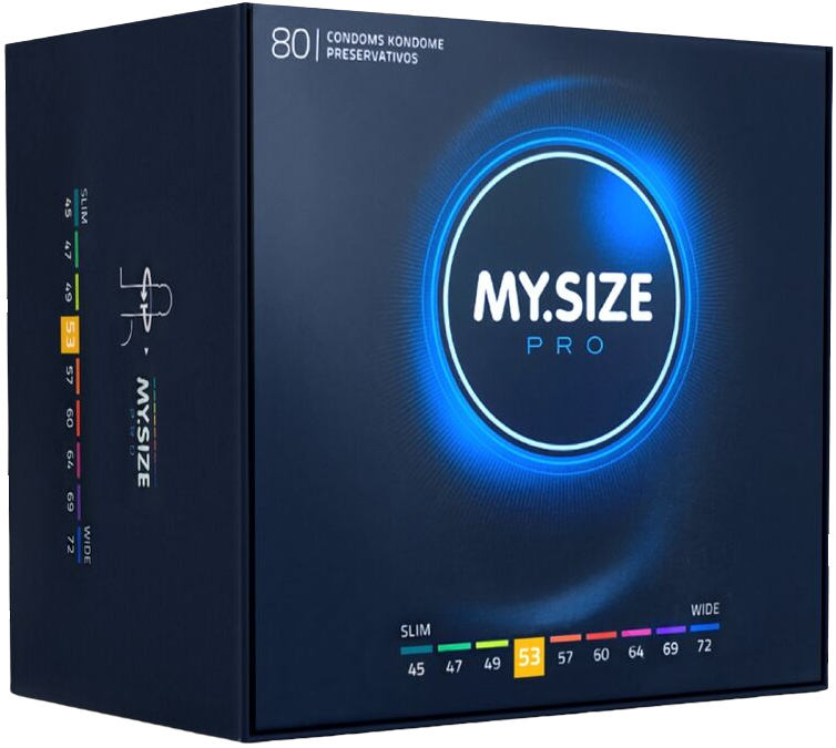 My Size - Pro Condoms 53 mm, 80 pcs