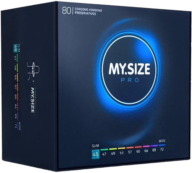 My Size - Pro Condoms 45 mm, 80 pcs