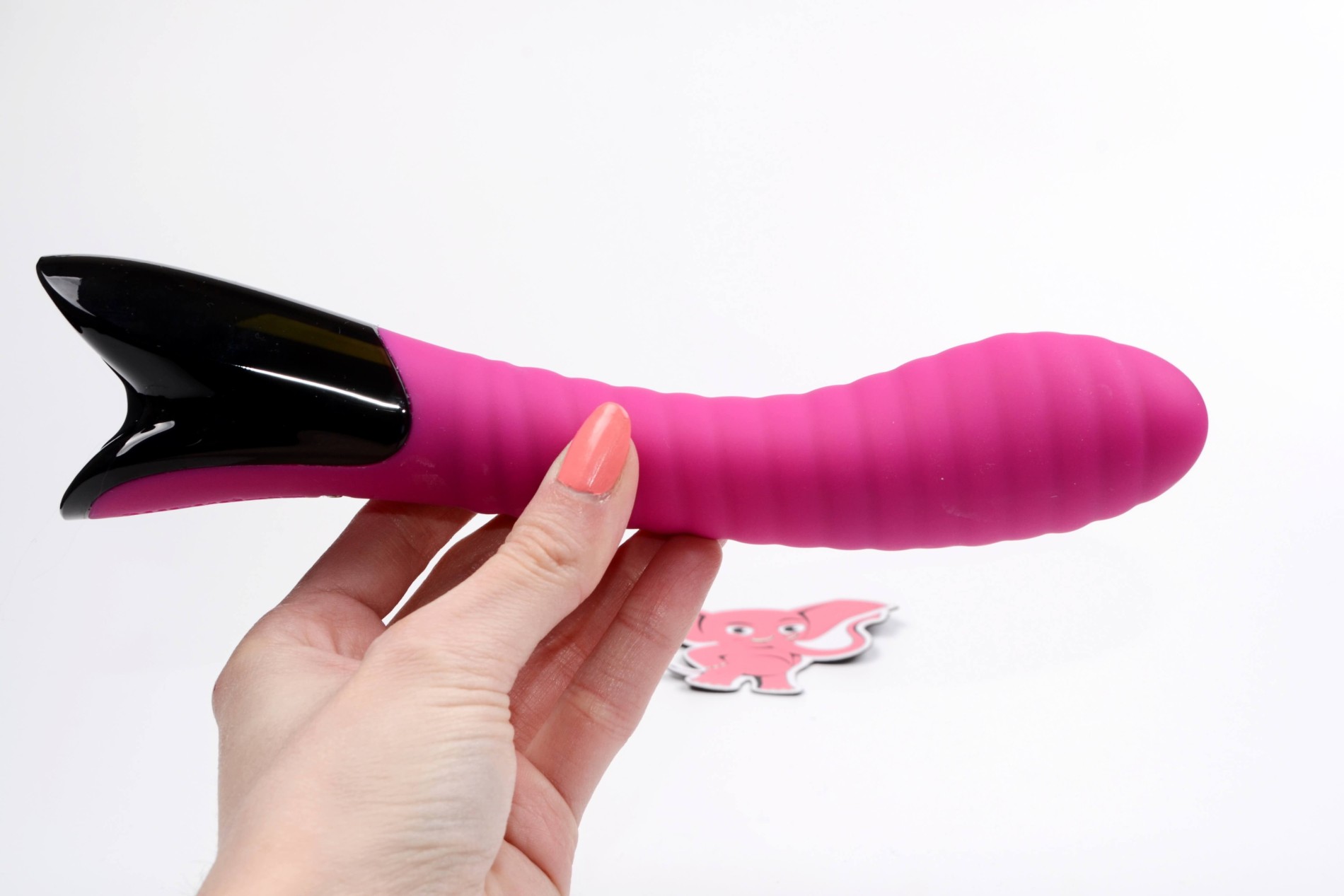 Silikonový vibrátor Wavy Vibes II (20,5 cm)