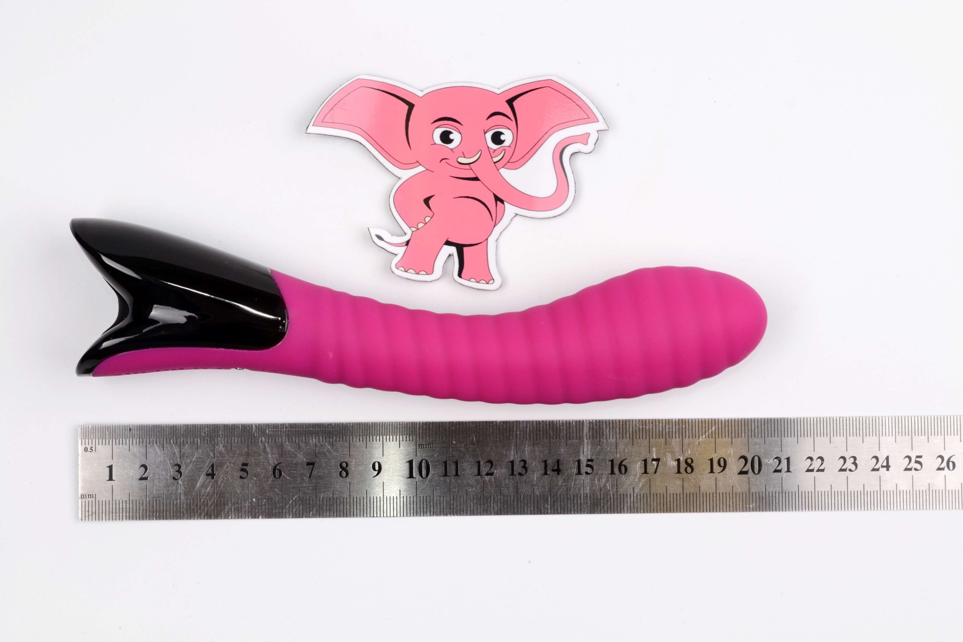 Silikonový vibrátor Wavy Vibes II (20,5 cm)