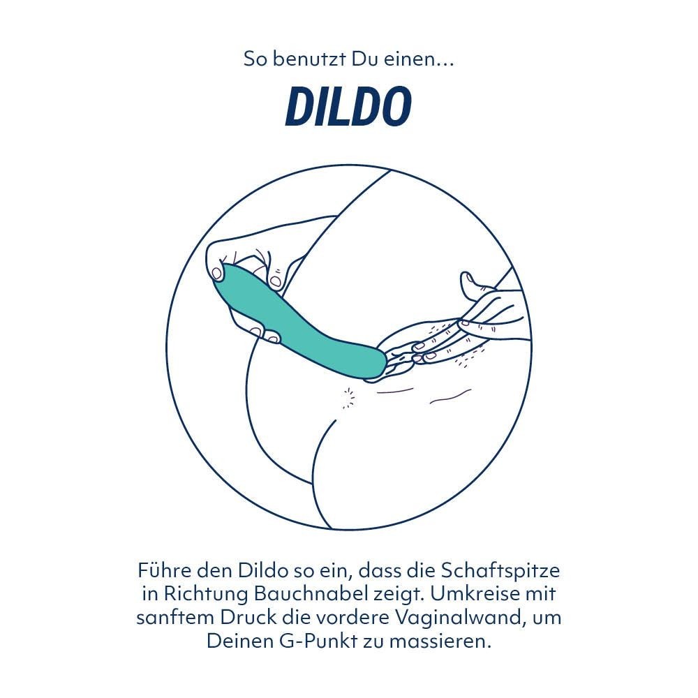 NO-PARTS - Logan Dildo 13,5 cm - Černý