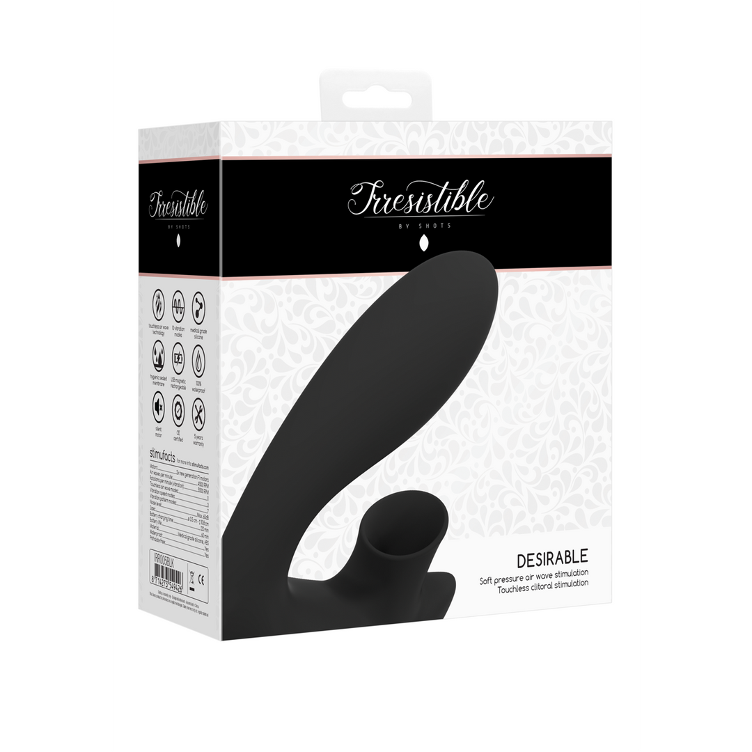 Desirable - Ohýbatelný Air Pulse Vibrátor