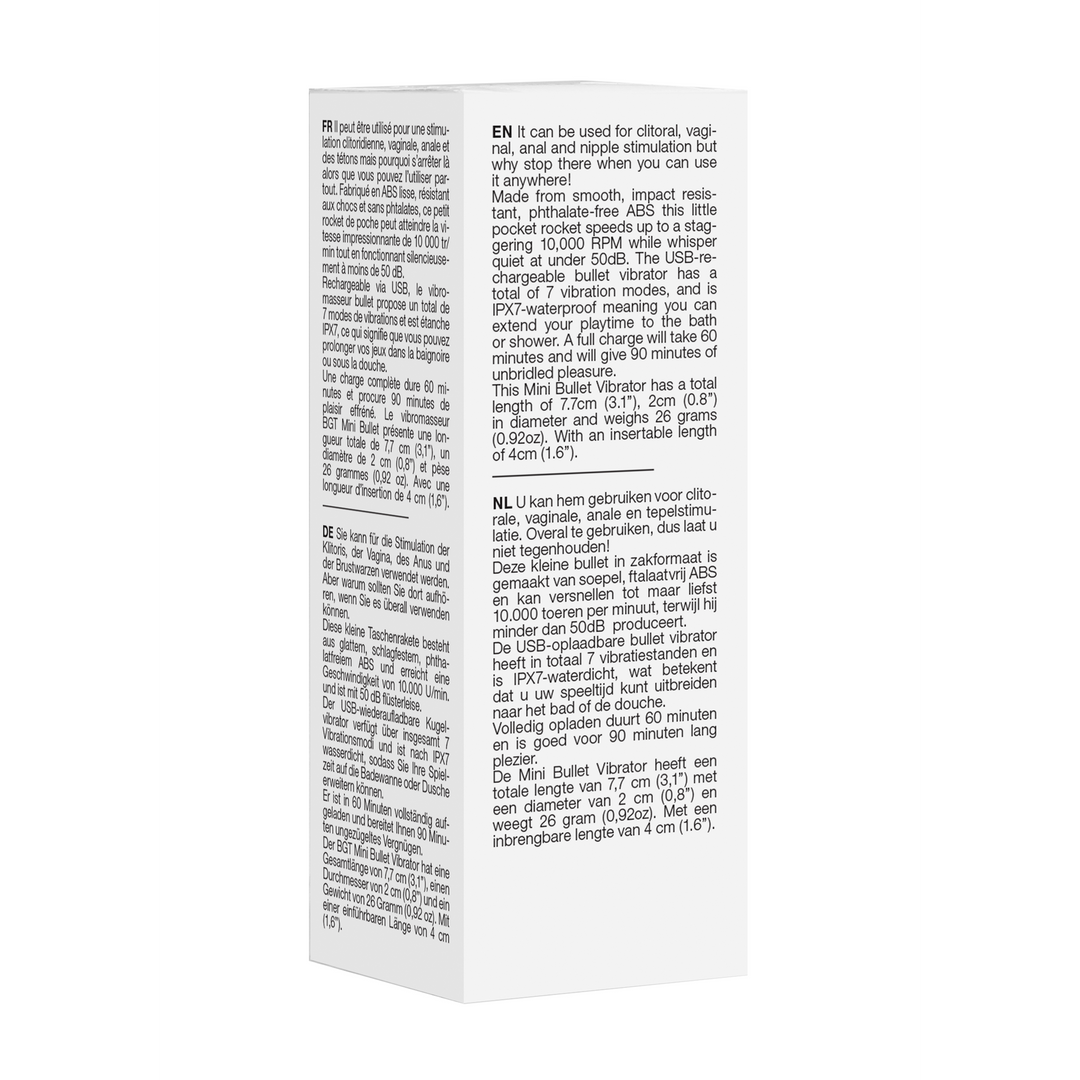 10 stupňový nabíjecí vibrátor - černý