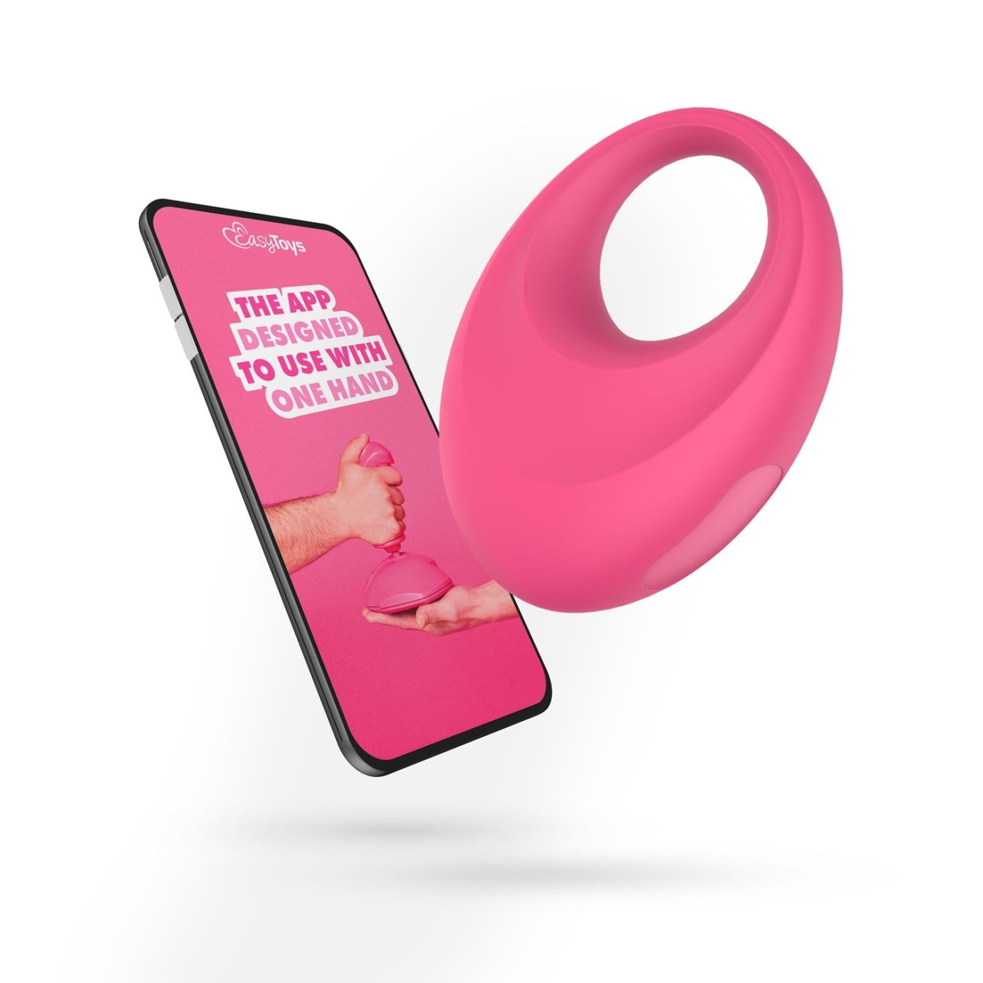 EASYCONNECT - Vibrační kroužek na penis Leo ovládaný aplikací