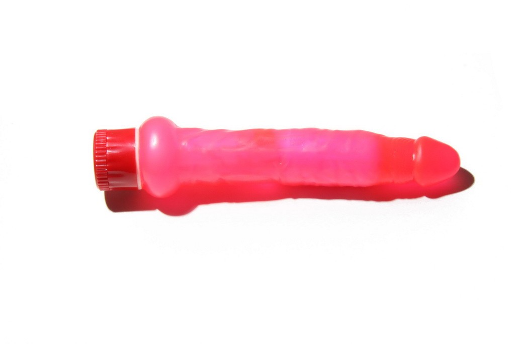 Vibrátor gelový anální 17 * 2.5 cm