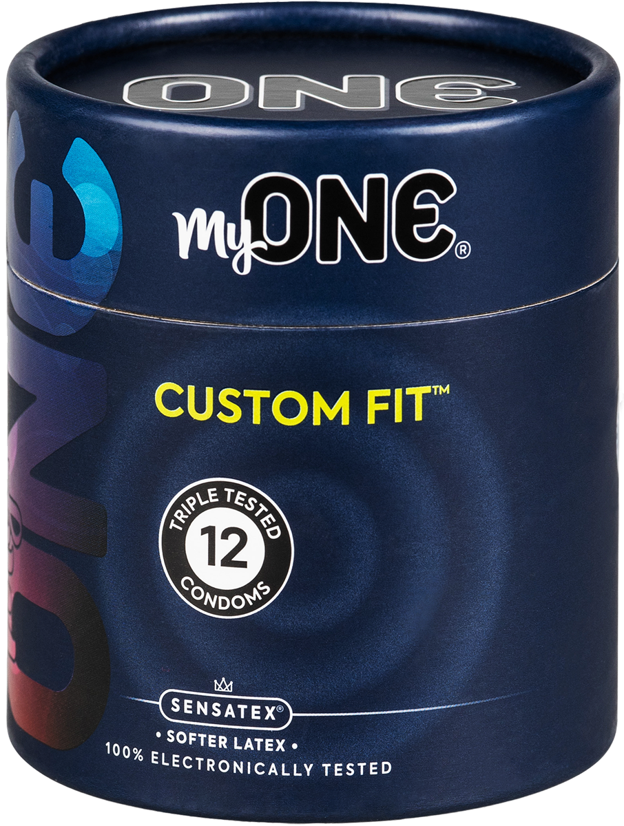MyOne Single: Custom Fit, size 57G, 12 condoms