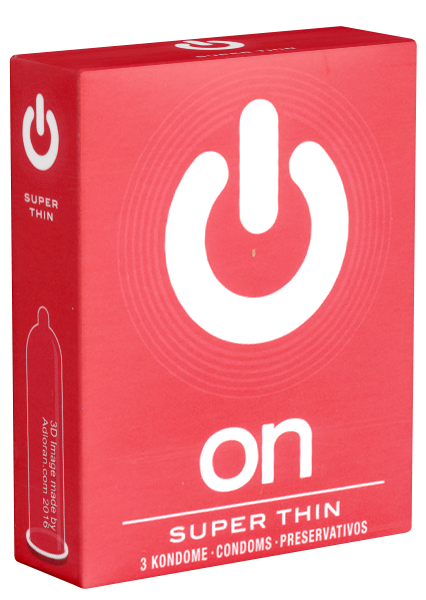 On) Bulk-Pack: Super Thin, thin condoms