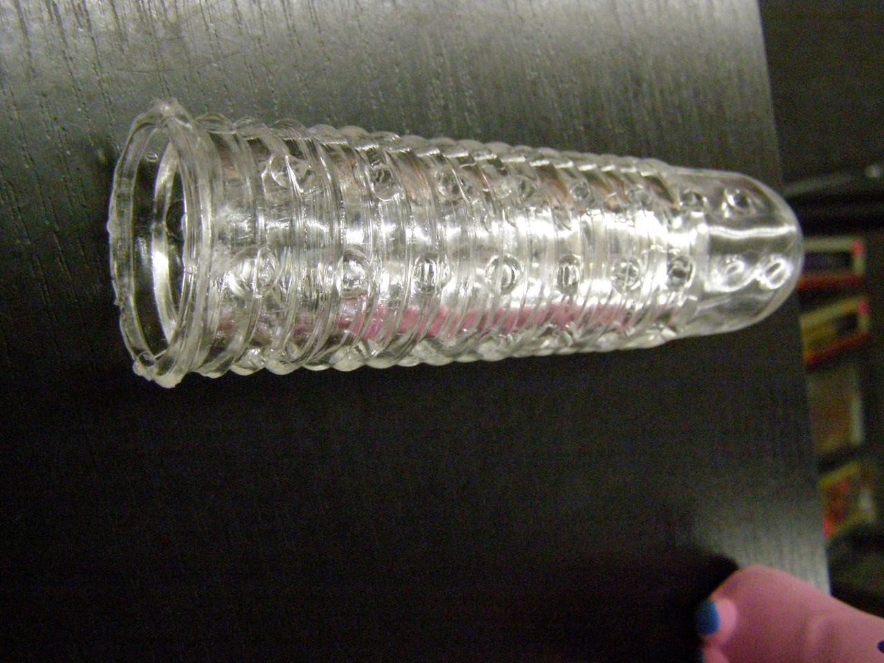 Návlek na penis - výstupky vně i uvnitř